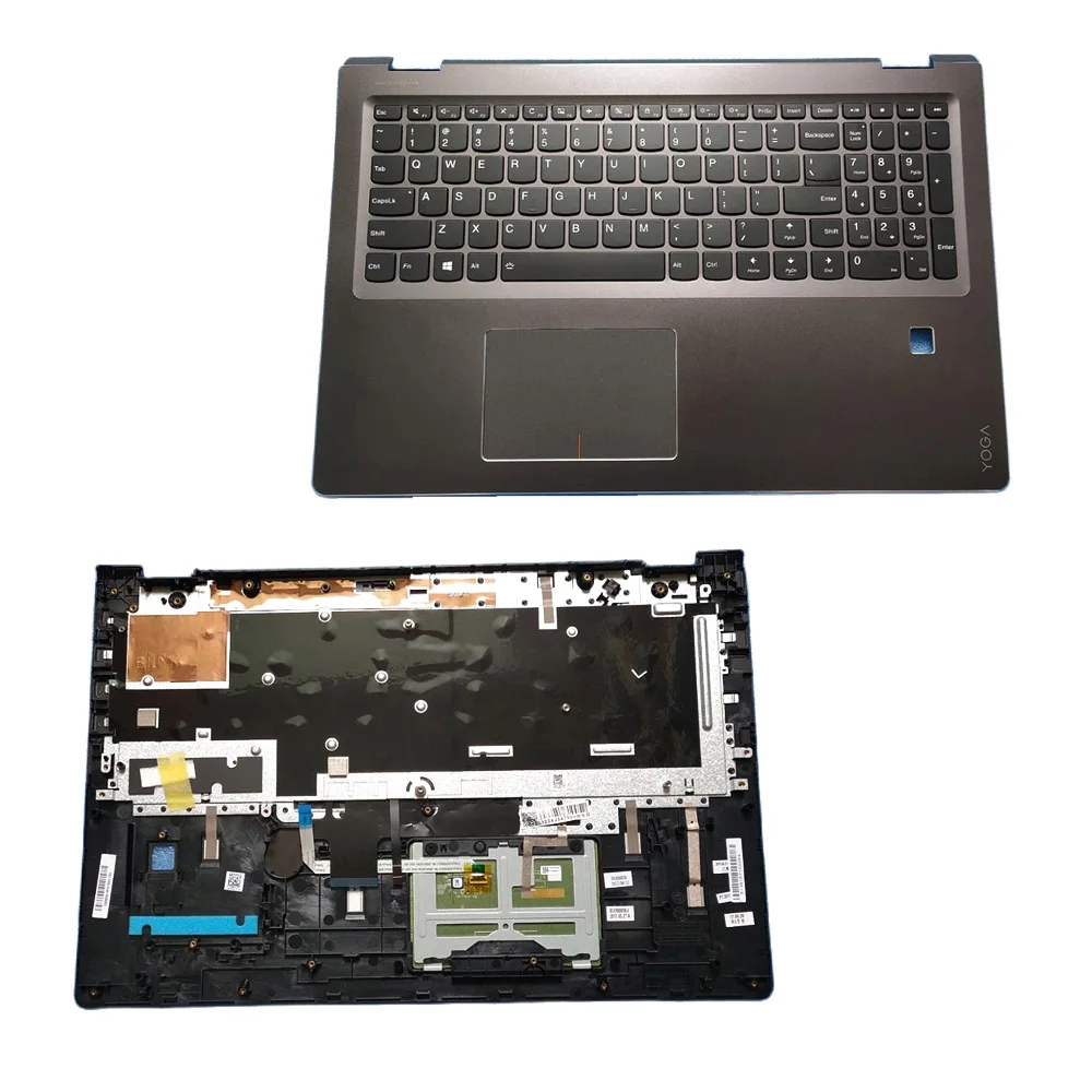 

New Original For Lenovo Flex 4-15 80 Flex4-1570 Yoga 510-15 ISK IKB Palmrest TOP COVER W/Backlit KEYBOARD 5CB0M32711 5CB0L4598