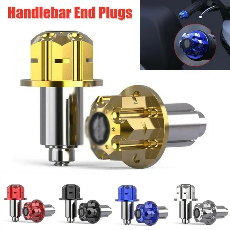 

2 шт., алюминиевые универсальные Заглушки для Руля Мотоцикла