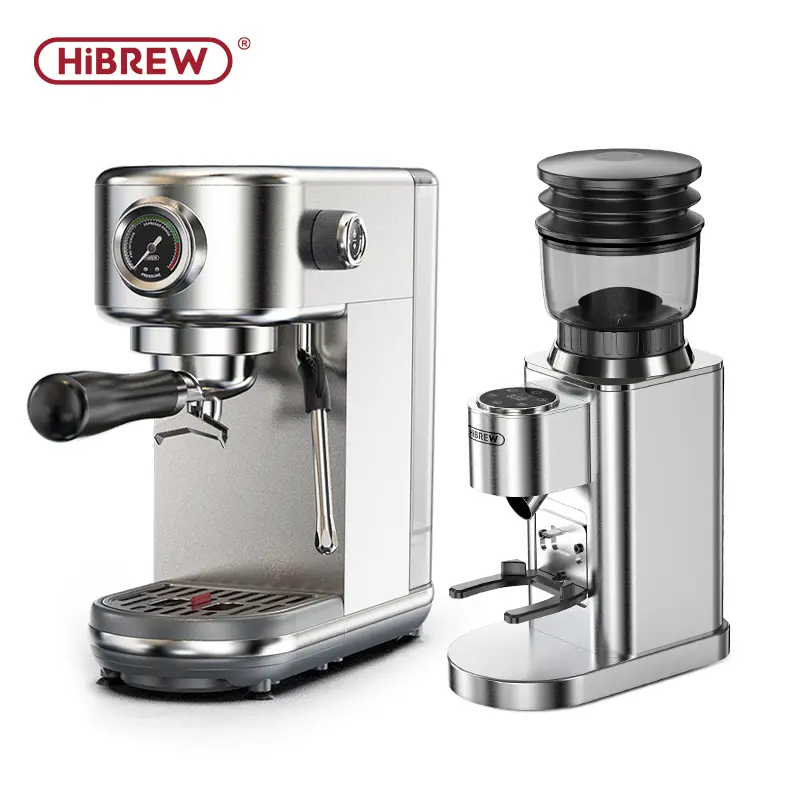 HiBREW 20Bar Semi Automatic Espresso Coffee Machine Temperature Adjustable Cold/Hot Super Slim Coffee Maker Cappuccino H10B - Image 9