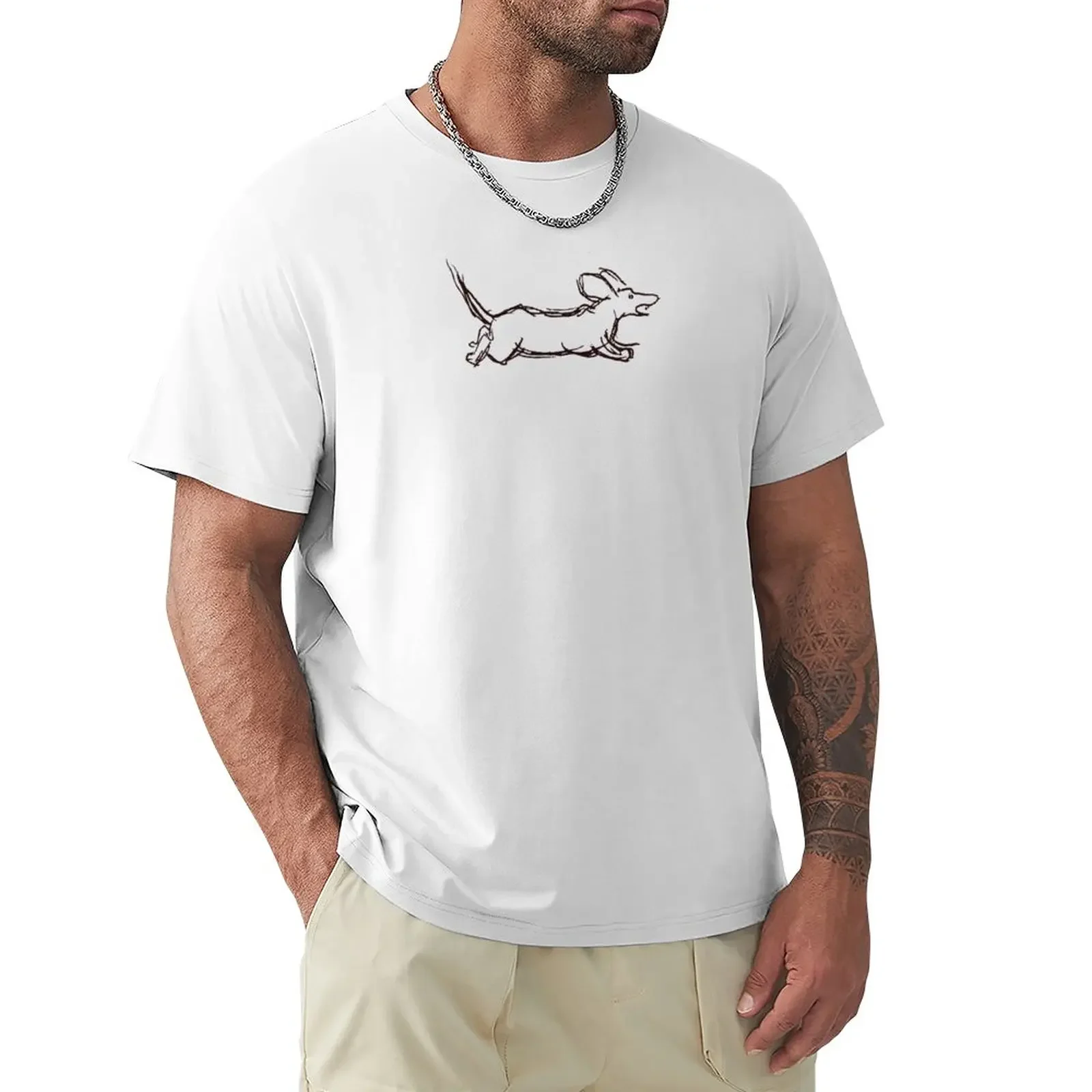 

run doxie run! T-Shirt Aesthetic clothing customs Short sleeve tee men