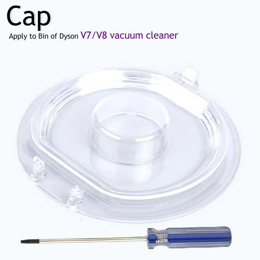 Dirt Bin Base Lid Assembly Replacement For Dyson V7 V8 Cordless Vacuum Cleaner Dust Container