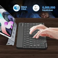 Bluetooth Keyboard for iPad 10th Generation iPad Pro 13 12 11 10 9 8 7 Inch iPad Air 13 11th iPad Mini Samsung Xiaomi Tablets - Image 4