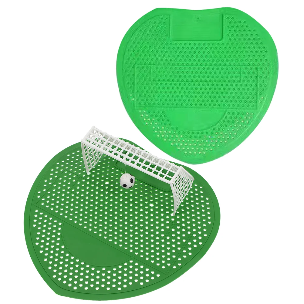 

1 Set of Men Toilet Urinal Screens Creative Deodorant Filter Pad Fragrance Urinal Deodorizer