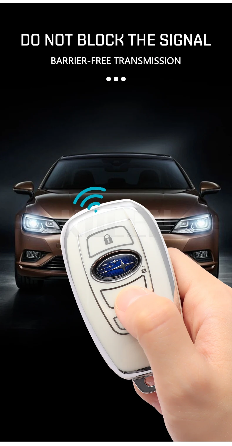 Nuovo TPU Car Key Case Cover Shell per Subaru Forester XV Outback BRZ WRX STI Legacy Impreza Crosstrek Protector Fob accessori 14 Nuovo TPU Car Key Case Cover Shell per Subaru Forester XV Outback BRZ WRX STI Legacy Impreza Crosstrek Protector Fob accessori - S6f740ffeaf5846949d3f687e7538c6e1j