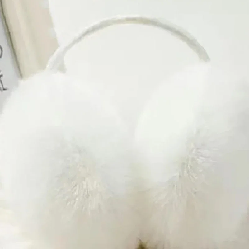 Portable Folding Winter Warm Earmuffs Fashion Solid Color Earflap Outdoor Cold Protection Soft Plush Ear Warmer warm earmuffs