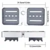Shower Shelf Without Drilling Bathroom shelf With Hooks Shampoo Holder Toilet Storage Shelf Shower Tray Bathroom Accessories 6
