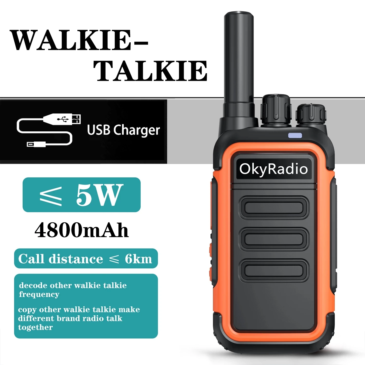 Портативная рация двухсторонняя cb радиосвязь обновленная версия uv5r 128CH 5W VHF UHF