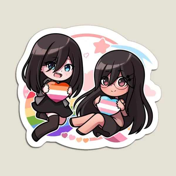 

Магнитный держатель Lizzy Lynn Pride First 2023, Детская забавная игрушка, холодильник, милый детский Магнитный декор, красочный