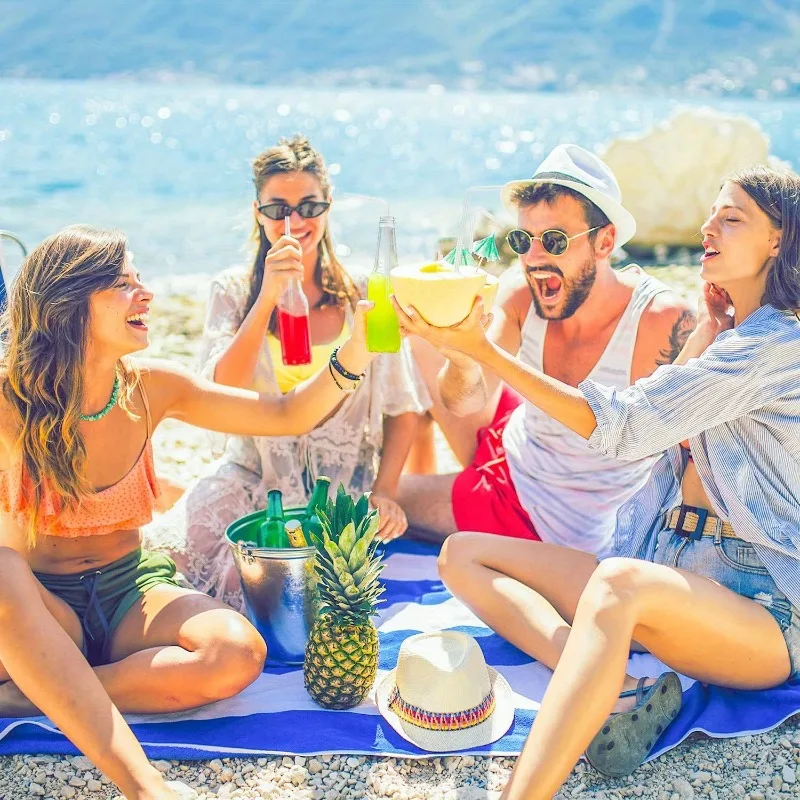 Flexible Plastic Disposable Drinking Straws for Party Beverages