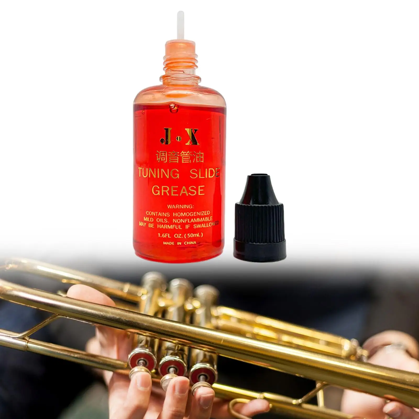 Trombone Lubricant Durable Brass Accessories 50ml for French Euphoniums Accs