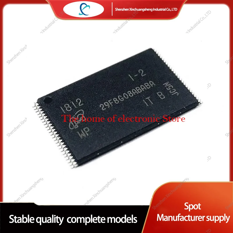 

5PCS MT29F8G08ABABAWP-IT:B MT29F8G08ABABAWP FLASH - NAND Memory IC 8Gbit Parallel 48-TSOP