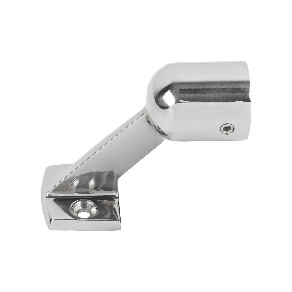Marine Hand Rail Fitting End Stanchion - 316 Stainless Steel Boat Accessory