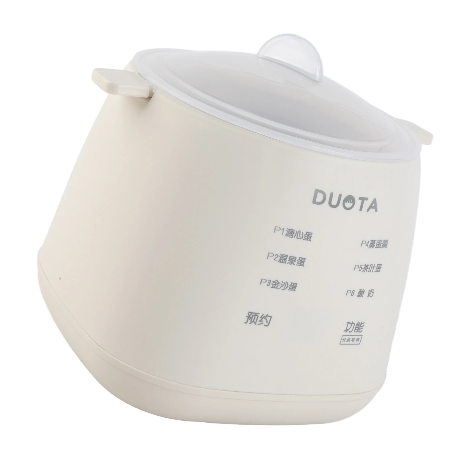 Egg Boiler Egg Poacher Electric Egg Cooker 6 Functions Hard Boiled Egg Cooker Poacher with Auto Shut Off Feature Steaming Bowl 4