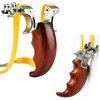 Outdoor Hunting and Shooting Stainless Steel Slingshot Bidirectional Mobile Sight Competitive Aiming Flat Rubber Band Slingsshot 1