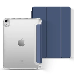 All - in - One Protective Case with Pencil Holder for Air11 2024 2025 2026 (Dark Blue1)
