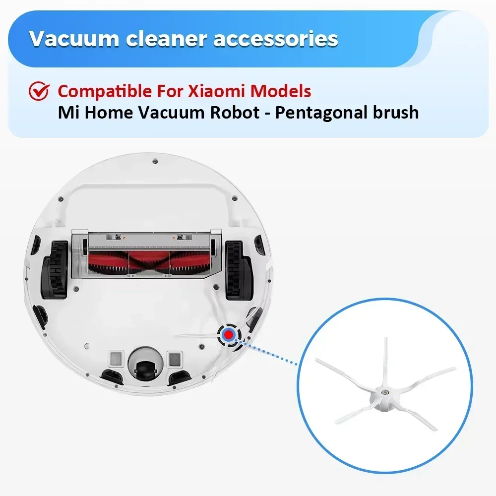 Parts For Roborock S5 S50 S51 S52 S55 S6 S6Pure S6MaxV For Xiaomi 1S Vacuum Filters Main Brush Cover Mop Cloths Side Brush Wheel