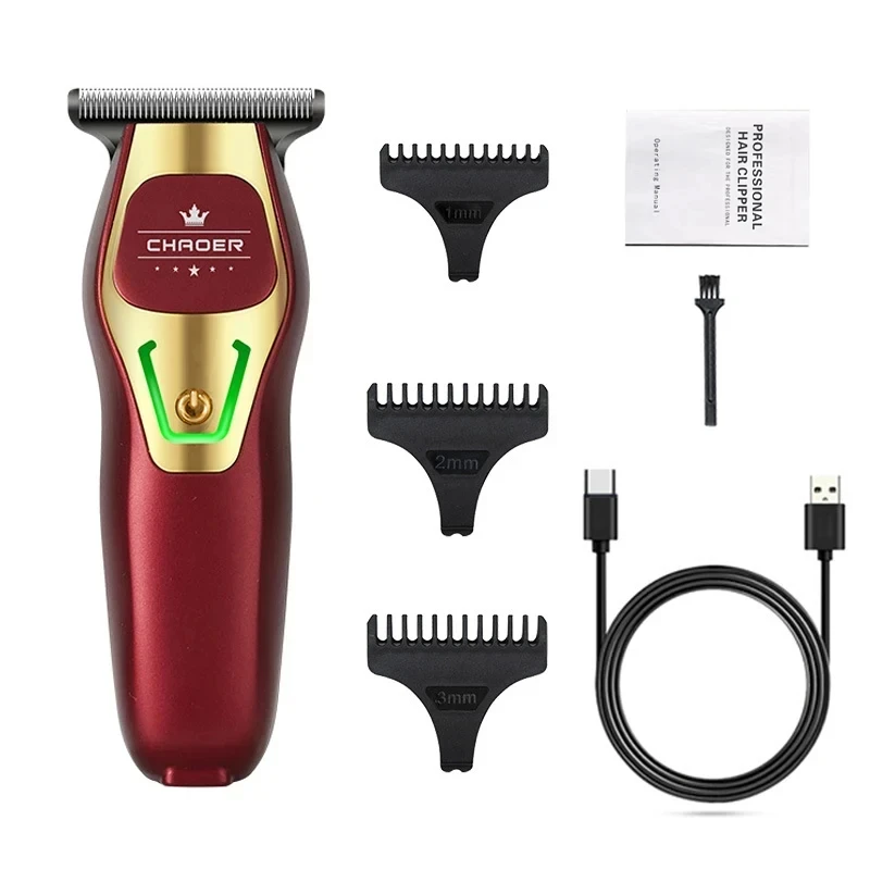 Mini Portable Hair Clipper Rechargeable Cordless Bald Head Trimmer USB