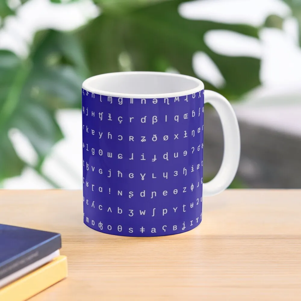 

IPA mug - royal blue and white Coffee Mug Customizable Cup Thermal Cup For Coffee Pottery Cups