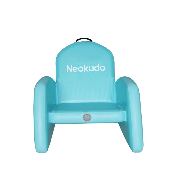 

2022 Manufacture customized color Drop Stitch inflatable chair popular inflatable sofa for inflatable dock float platform
