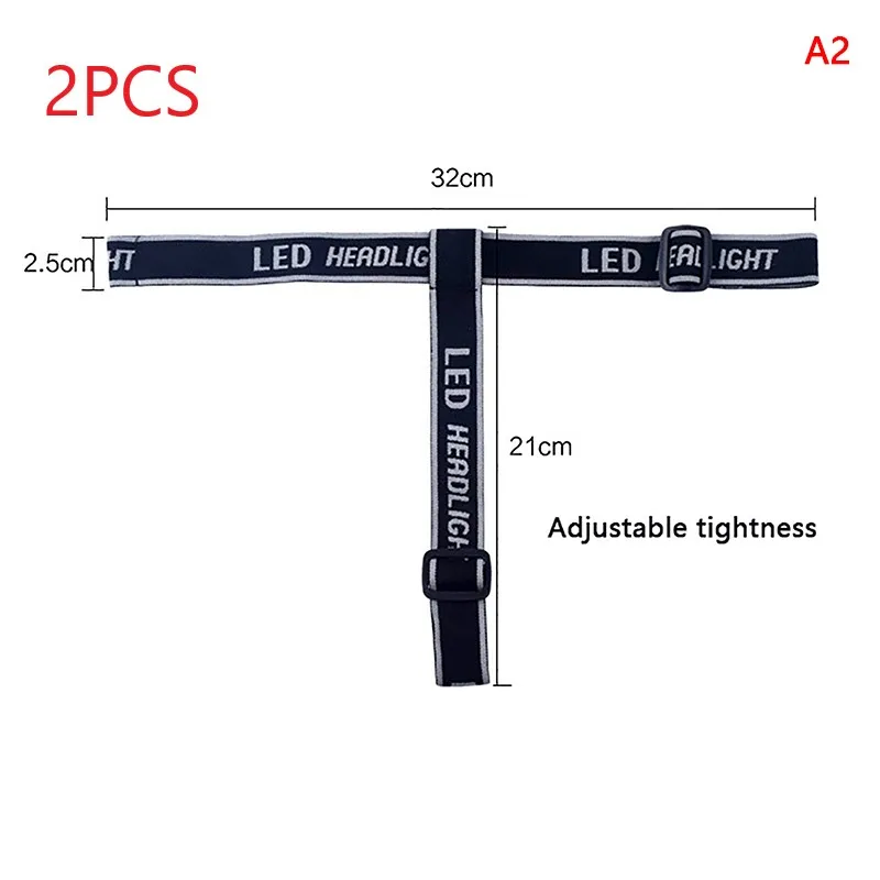 Universal Adjustable High-Elasticity Headlamp Strap