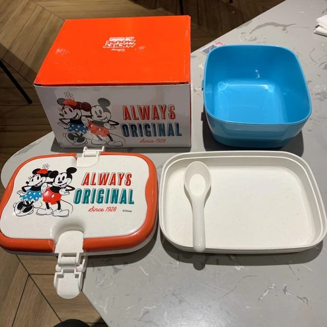 Disney Kids Bento Box Mickey Spider-man Food Storage Containers Lunch Box  for Kids 316 Stainless Steel Food Container with Lid - AliExpress
