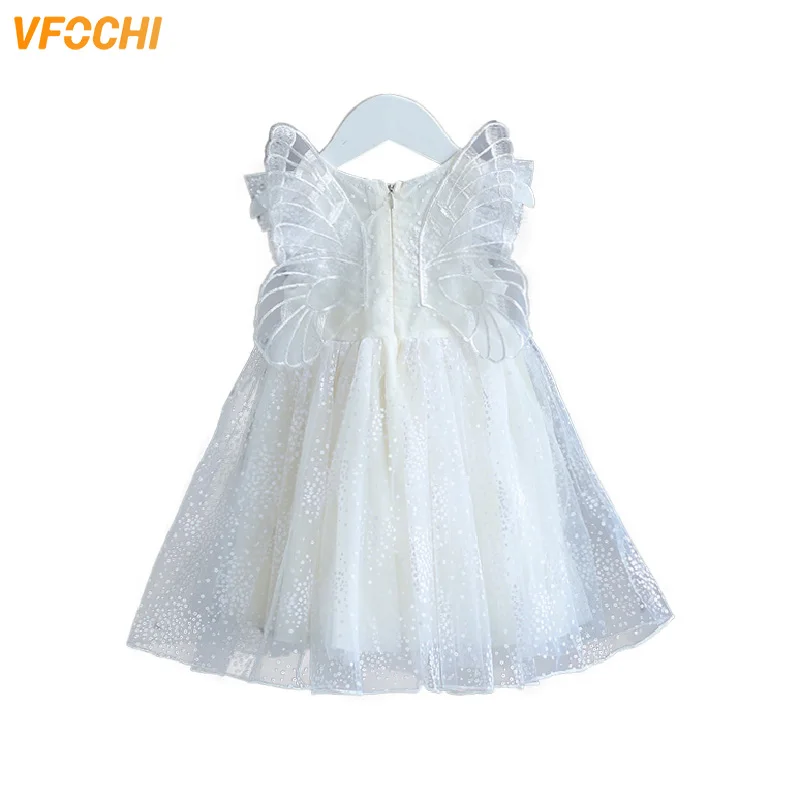 

VFOCHI 2022 New Girl Princess Dress Summer Children Clothes Sleeveless Lace Kids Wedding Dresses Fashion Baby Girls Party Dress