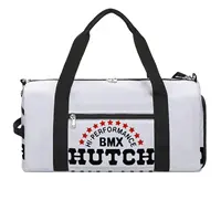 Hutch BMX Logo Gym Bag Vintage Print Training Sports Bags Men's Design Gym Accessories Funny Fitness Bag Outdoor Handbags 1