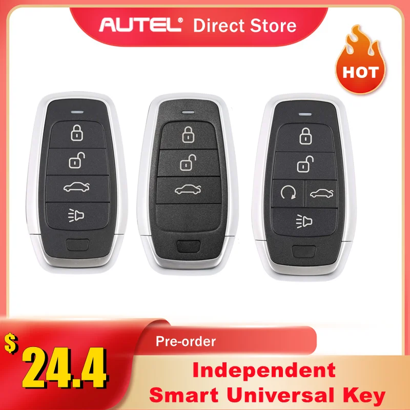 Autel Independent Universal Smart Key Funziona Con Maxiim Km100 E Im608 Im508 Key Programmer 1 Pz