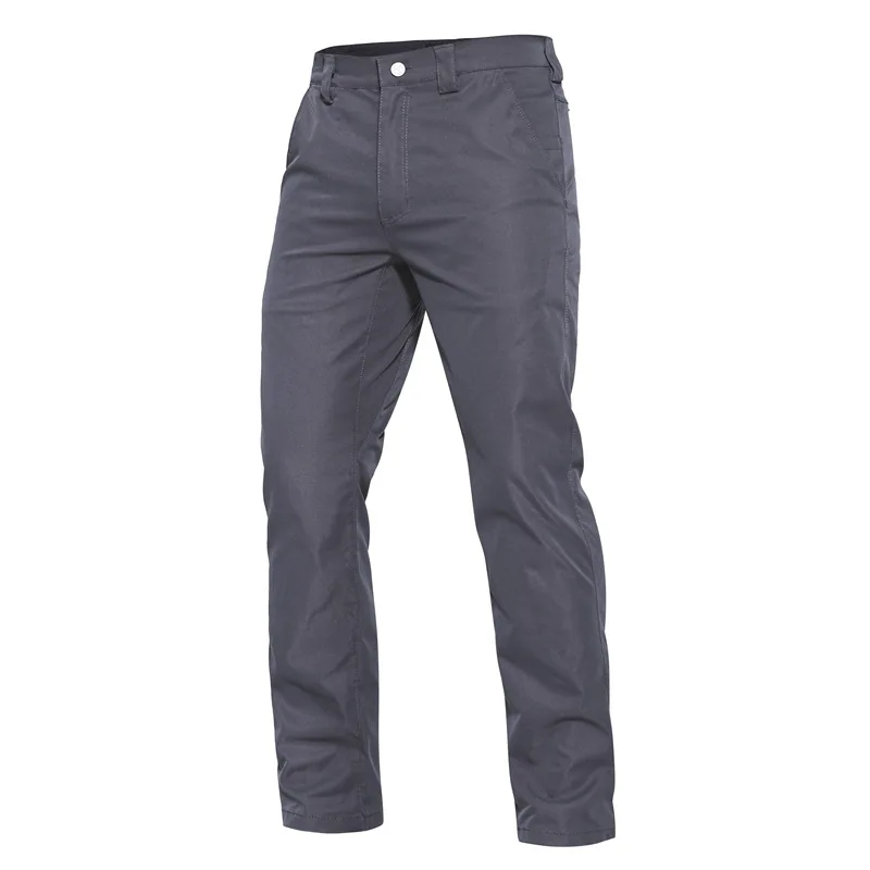 Men's Business Casual Tactical Pants Spring Autumn Thin Elastic Waterproof Slim Outdoor Hiking Trousers Combat Work Pants Male