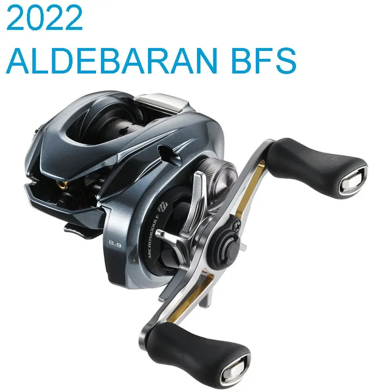 2022 NEW Original SHIMANO ALDEBARAN BFS HG XG Left Right Hand Micro Baitcasting Reels 10+1 Bearing Fishing Wheel Made in Japan