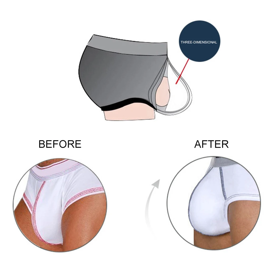 Men's Enlarge Enhancing Cup Sponge Pad For Swimming Trunk Swimwear Shorts Enjoy Others' Envy or Admiration Eyes swim trunks