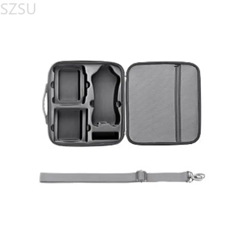 Intérieur de la mallette de rangement pour drone RC 2 et RC for PRO 2, compartiments pour batterie et télécommande