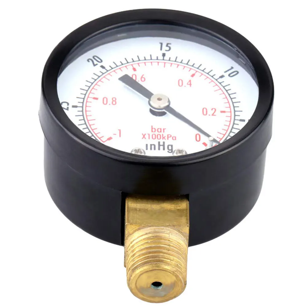 Vacuum/air pressure gauge mini dial dual scale 1/4 "NPT-30HG/0PS 2" digital display table