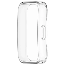 Premium Soft TPU All-Around Bumper Smart Watch Case & Screen Protector Cover for Huawei Band 8 (Transparent)