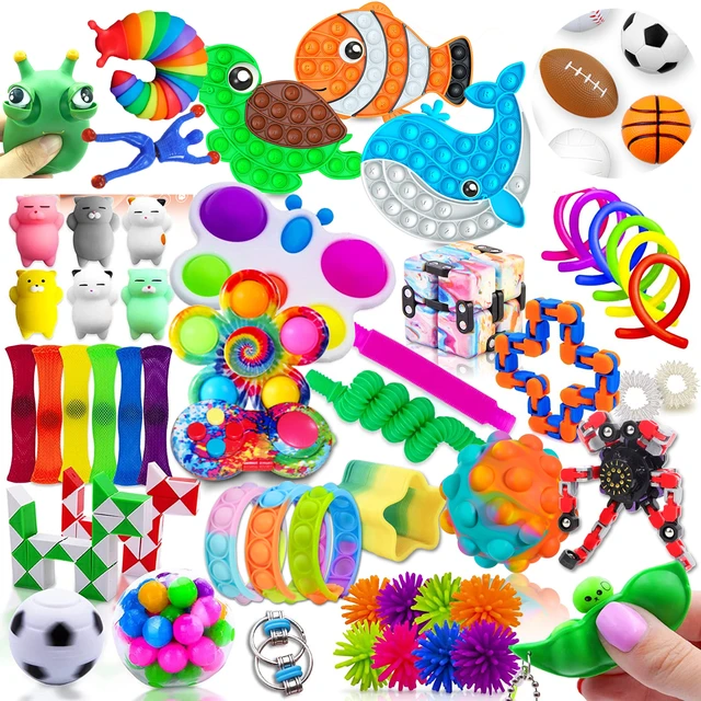 Fidget Toys Pack, Ensemble de Jouets Sensoriels Fidget pour le