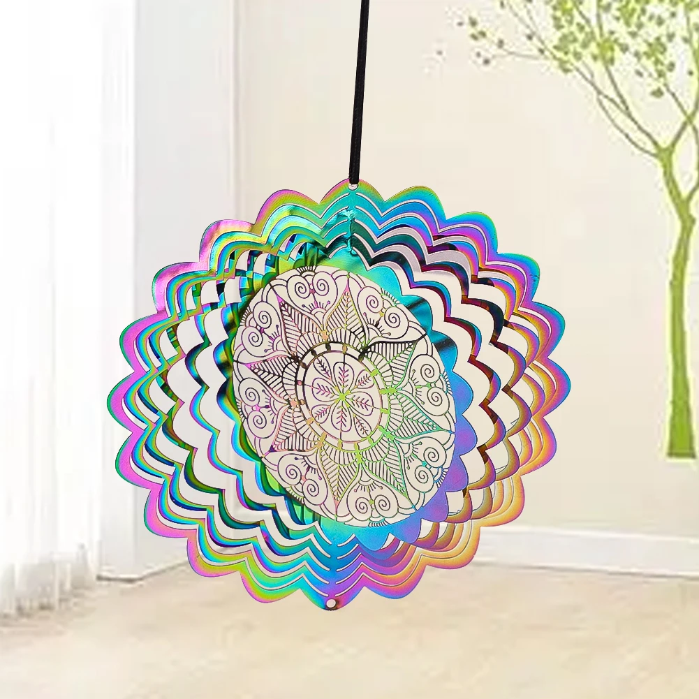 Dundee Deco W1211 - Girandola a vento in confezione regalo, 3D, da