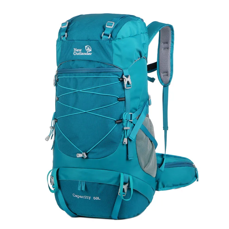 

50L Hiking Backpack Camping Climbing Bag Pack Trekking Rucksack Outdoor Waterproof Mountaineering Backpacks Molle Sport Mochila