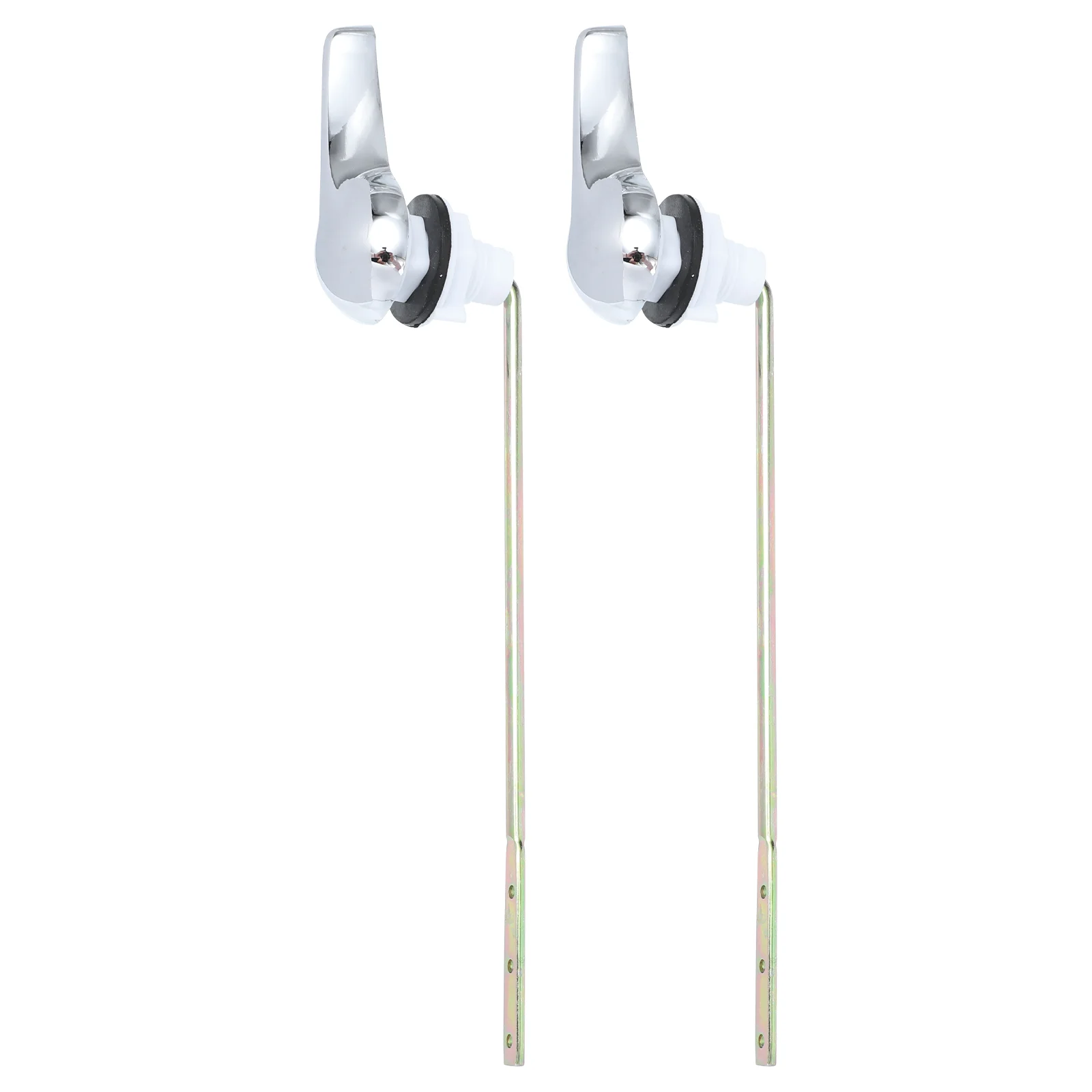 

2 Pcs Toilet Front Wrench Flush Lever Accessories The Water Case Handle Water Case Durable Levers