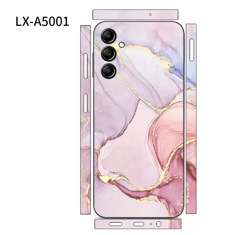 Pellicola Protettiva Completa per Samsung A14 A34 A54 A55 5G, Adesivi Aurora per Cover Posteriore, Protezione Ultra Sottile per A14 5G - immagine 5