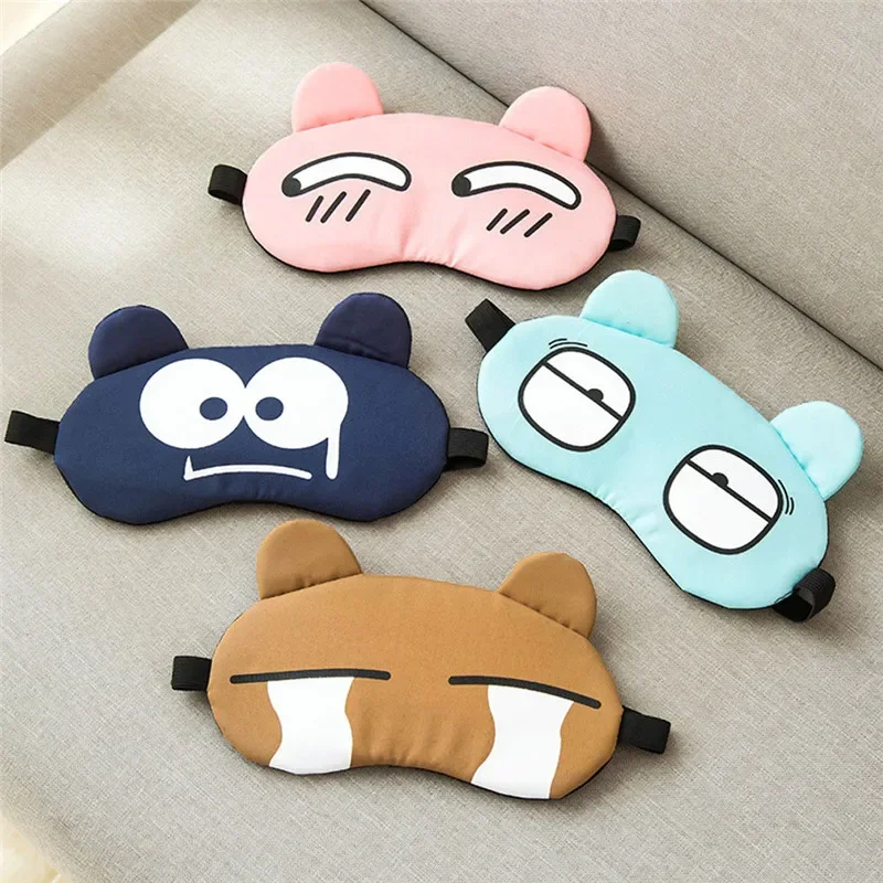Cartoon Cotton Sleep Eye Mask - Cute & Funny Eye Cover