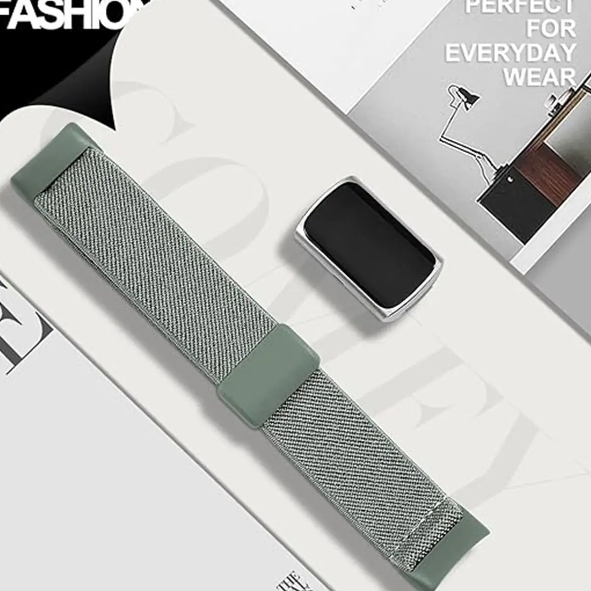 Nylon Sport Stretch Magnetic Replacement Wristband Bracelet