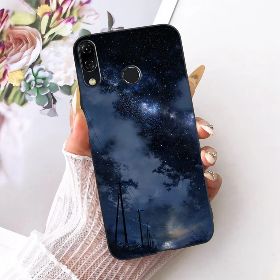 Stylish Black Soft TPU Phone Case - Sleek Protective Cover