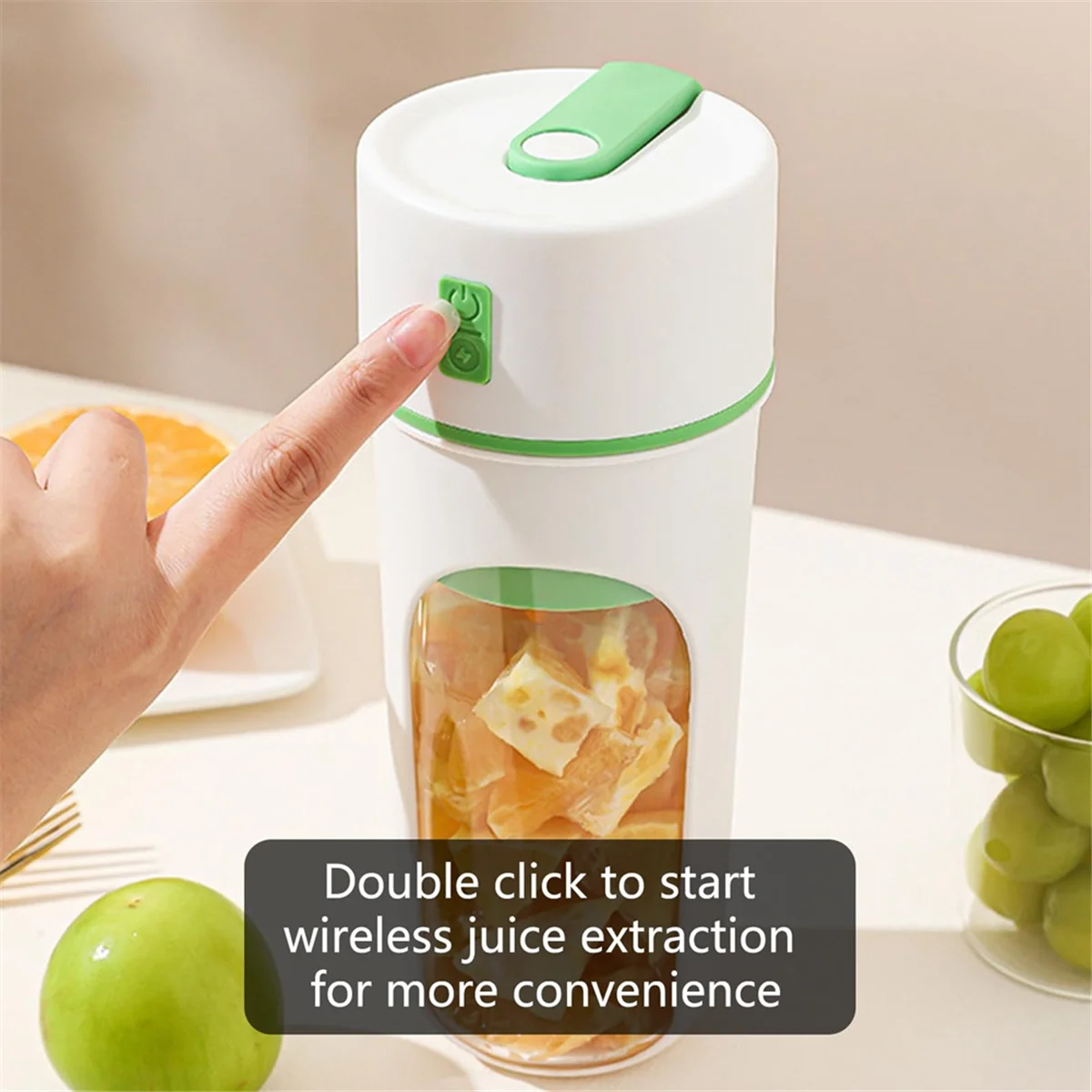 Portable Blender, Personal Size Blender for Shaking,Automatic Electric Juicer Hand Cup, Suitable for Sports and Travel C HOT