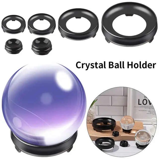 Crystal Ball Stand Display Holder Ball Base For Soccer Volley Ball Football Rugby Glass Sphere Stand Home Decoration Crafts Gift