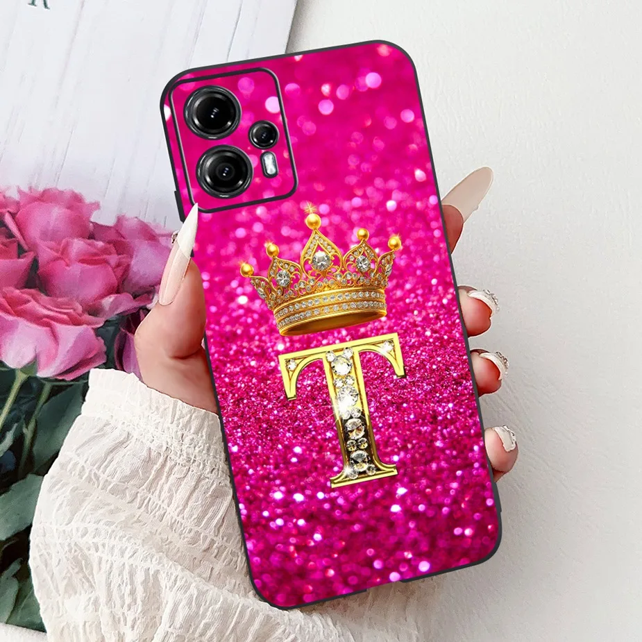 Stylish Letter Design Soft TPU Phone Case - Durable & Protective Cover