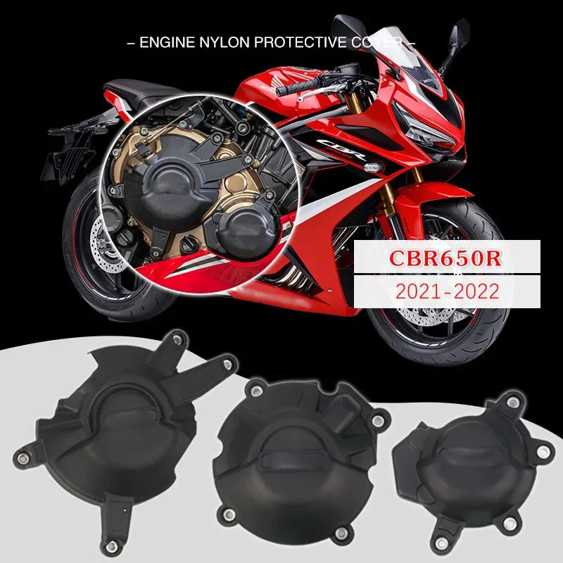 

For Honda CBR650R CBR 650R CB650R CB 650R 2021-2023 Motorcycle Engine Stator Cover Engine Guard Protection Side Shield Protector