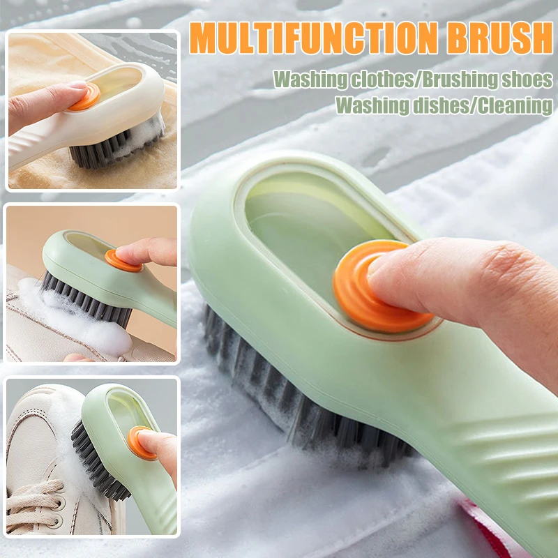 Cleaning Brush Soft Bristle Brush Laundry Brush Scrubber Clothes Underwear  Shoes Scrub Brush, Easy To Grip Household Cleaning Brushes Tool For Bathtub