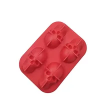  Tray whiskey ball maker ice cream mold form chocolate mold diamond silicone ice cubes for 4 units beer red wine ice cubes 