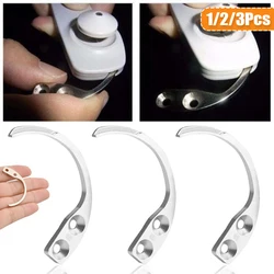 Professional Hard Tag Remover Hook Key Detacher Durable Security Tag Detacher for Clothing Luggage Supermarket Tool Accessories
