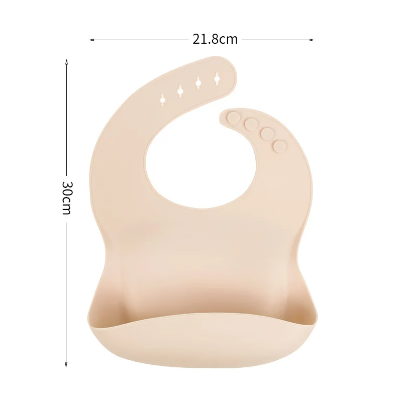 

Ultimate Baby Bib for Easy Cleaning, Food Grade Material, Waterproof and Adjustable Design - The Perfect Solution for Messy Mea